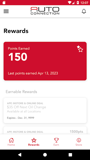 Android application Auto Connection VIP Rewards screenshort