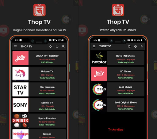 Guide For Thop TV Live App Cricket Free 2021
