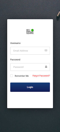 Android application Bill Square Demo screenshort