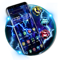 Colourful Thunder Lightning Theme