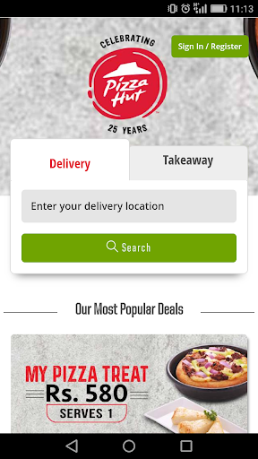 Pizza Hut – Sri Lanka Screenshot 1 - AppWisp.com