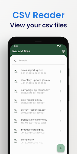 CSV File Viewer - Smart CSV Screenshot 1 - AppWisp.com