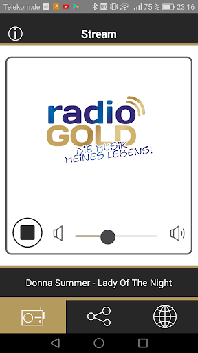 radio GOLD Screen 2
