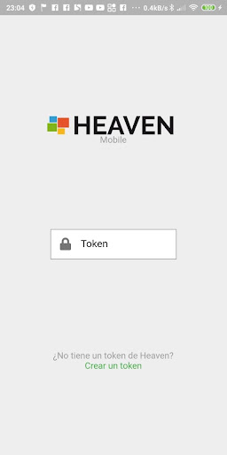 Android application Heaven Mobile screenshort