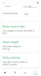 screenshot of Diets for losing weight