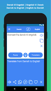 Danish to English Translator