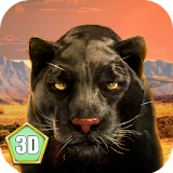 Wild Black Panther Simulator icon