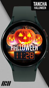 Screenshot 2 Tancha Halloween Watch Face android