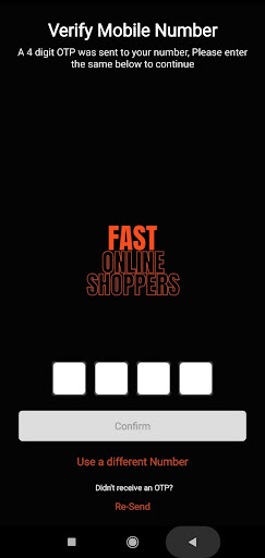 Fast Online Shoppers Screen 3