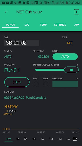 GoFermentor Screen 2