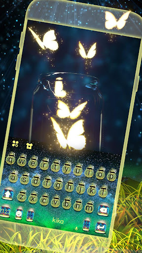 Dreamy Flicker Keyboard Theme Screen 3