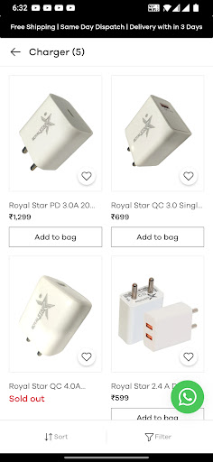 B2B Mobile Accessories Screen 3