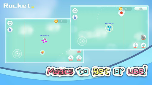 Android application rocket.io screenshort
