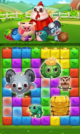 Game screenshot Fruit Funny Blocks: farm cubes hack