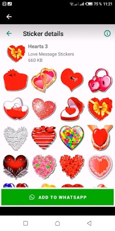 love stickers for message whatsappのおすすめ画像3