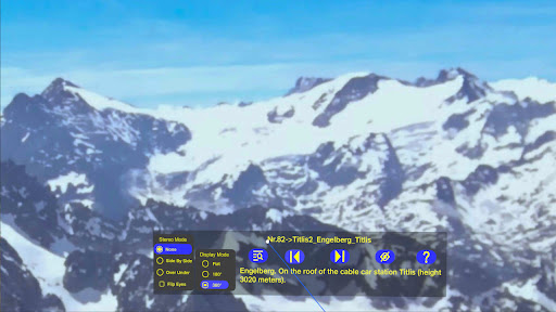 Travel in 360 and 3D Prism Screen 3