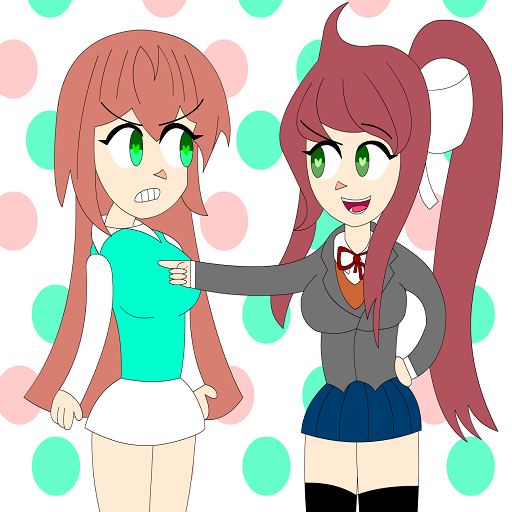 Himari vs Monika logo