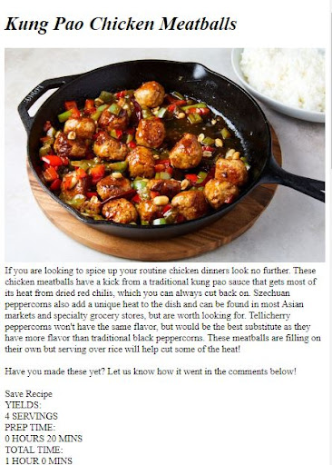 Asian Cooking Guide Screen 2