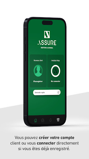 Android application AssureSA screenshort