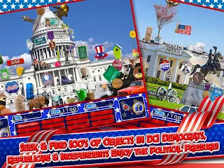Hidden Objects Washington DC - Screenshot 1