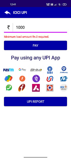 Android application SKS Easy Pay screenshort