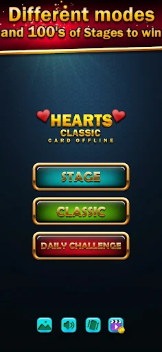 Hearts Classic Offline Card - Screenshot 4
