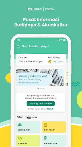 Android application eFisheryKu screenshort