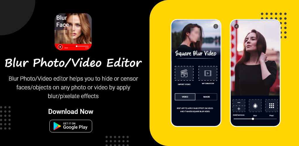 Blur Video Editing App generatles