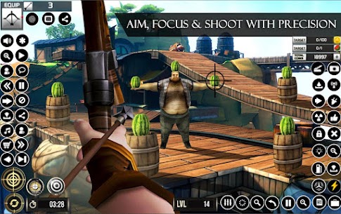 Watermelon Archery Games 3D 4