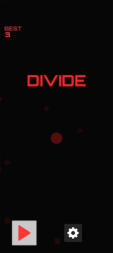 Android application Divide : relaxing game screenshort