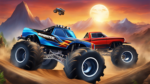 Car Games: Monster Truck Stunt Screen 3