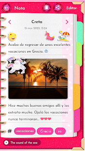 Diario de unicornio (candado) Screenshot