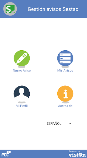 Android application Sestao Avisos screenshort