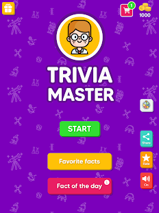 Mistrz Ciekawostek - Zrzut ekranu gry Quiz