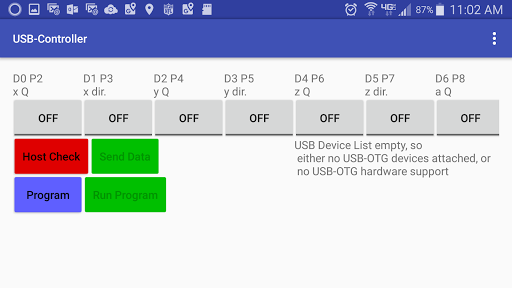 USB-Controller Screen 2