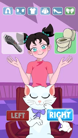 Game screenshot Left Or Right: Dress Up hack