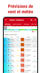 Windfinder - vent et météo Capture d'écran