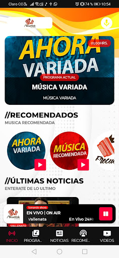 Frecuencia Vallenata Screen 2
