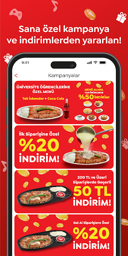 Baydoner Cossla: Yemek Sipariş Screen 3