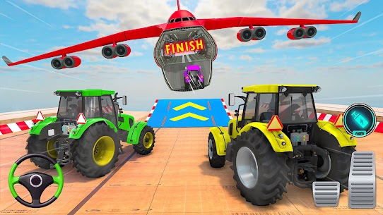 Mega Ramp Tractor Stunt Game 5