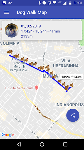 Dog Walk Tracker for companies