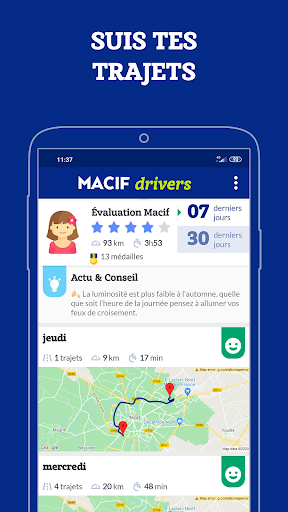 Android application MACIF Drivers screenshort