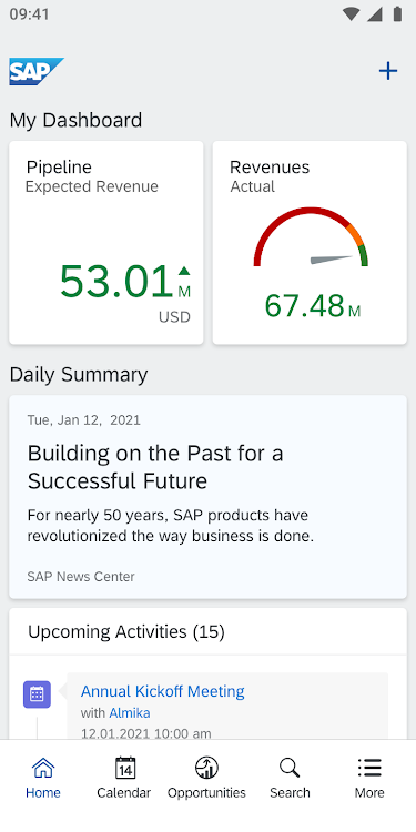 SAP Cloud for Customer - 2402.1.0 - (Android)