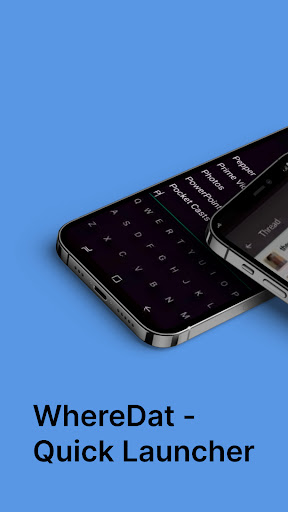 WhereDat - Quick Launcher Screen 2