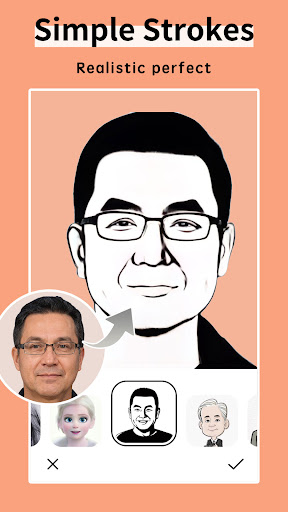 Android application Profile Pic Maker: Avatar Art screenshort
