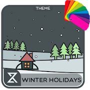 Winter holidays (Xperia Theme) MOD