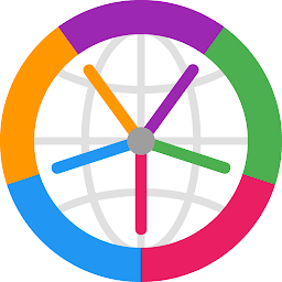 「Horzono time zones world clock」圖示圖片