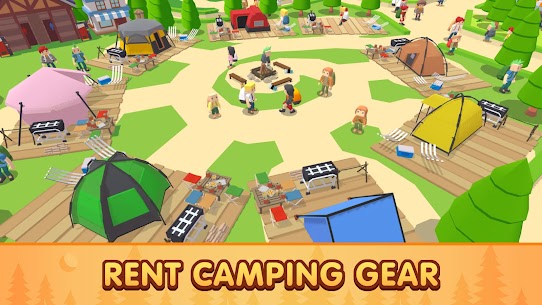 Camping Tycoon MOD APK (No Ads) Download 2