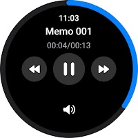 screenshot of Samsung Voice Recorder