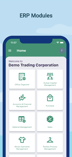 Pridesys ERP Screen 3